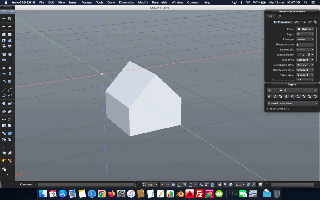 AutoCAD tekening