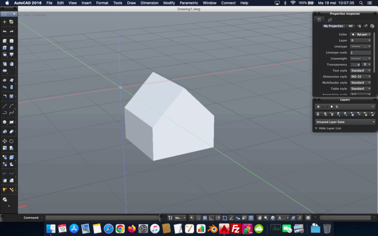 AutoCAD tekening